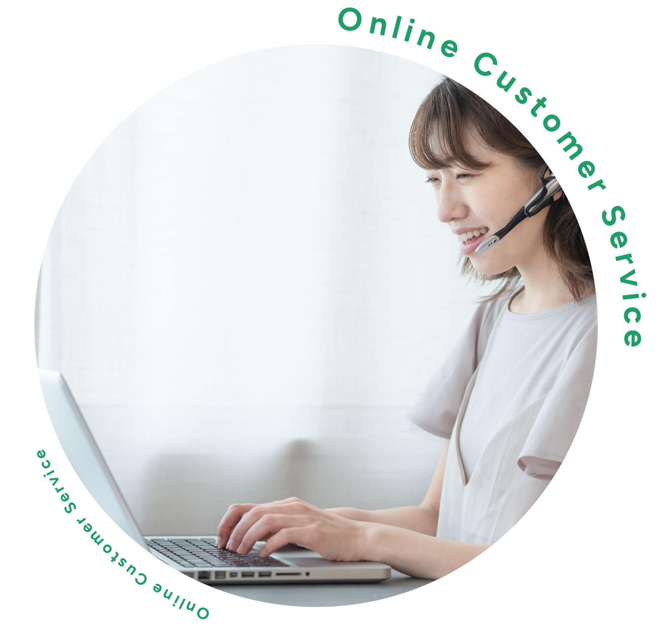 オンライン接客の様子